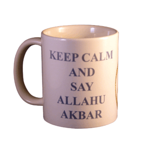 Ceramic Mug Keep calm and say allahu